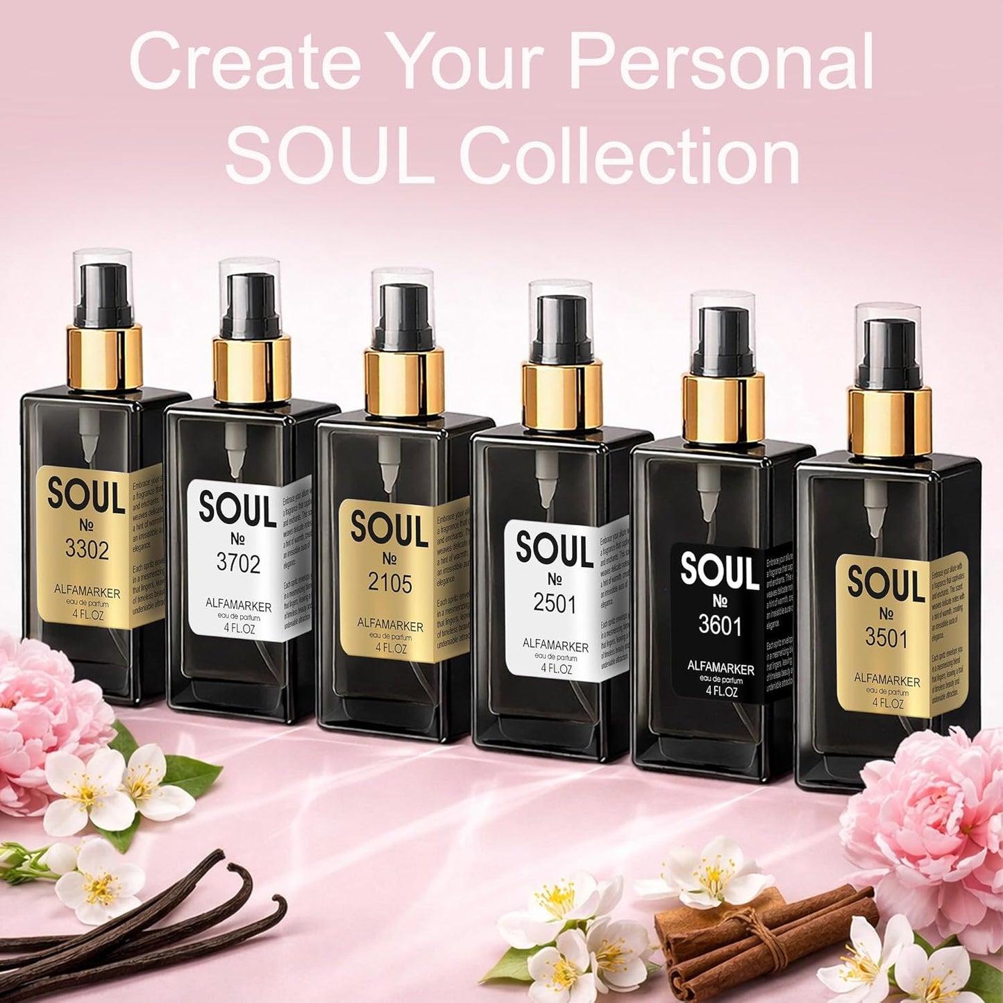 SOUL Eau de Parfum for Women - Long Lasting Boutique-Inspired Fragrance | 4.0 Fl Oz / 120ml