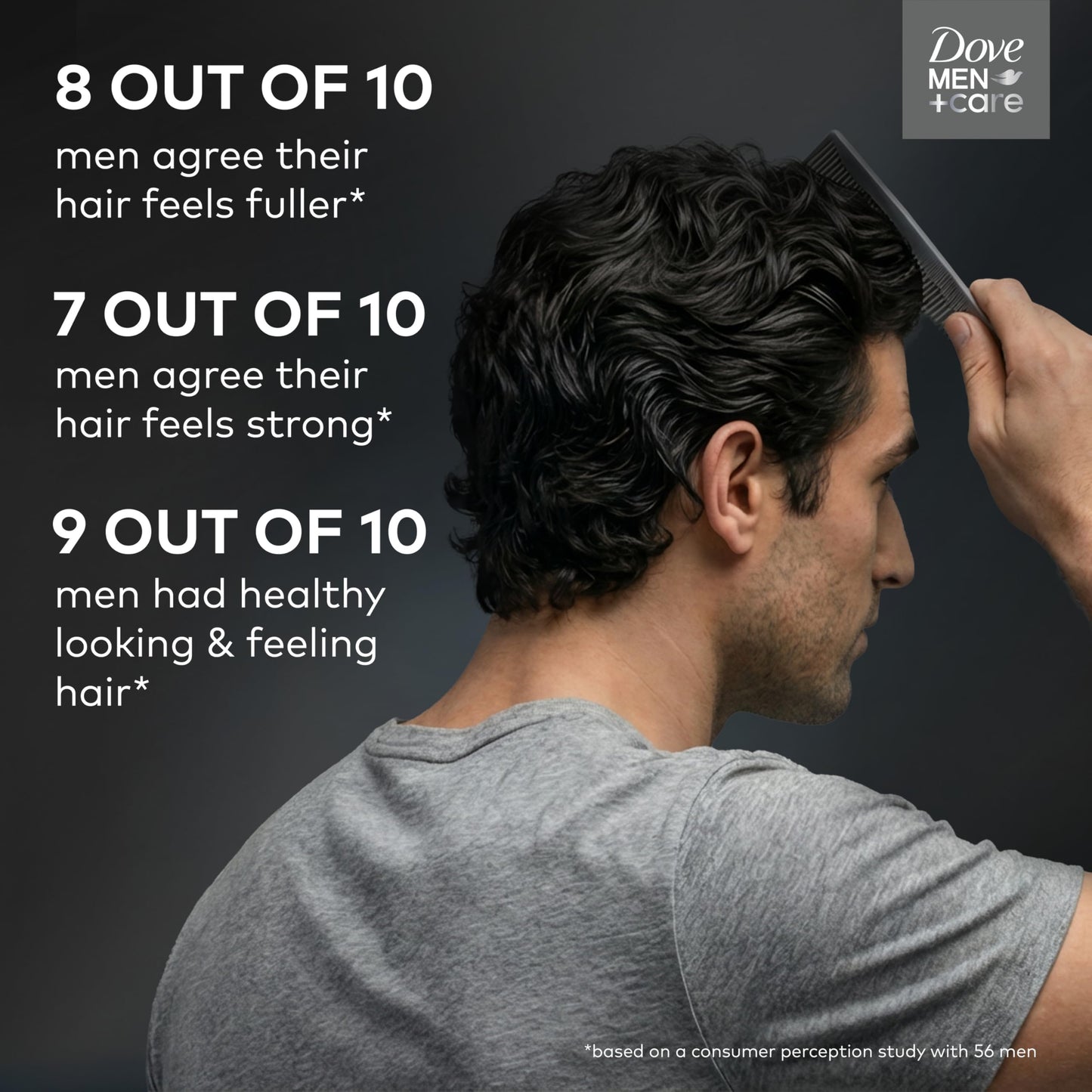 Dove Men+Care Shampoo 1 ct Cooling Relief for Instantly Cools Scalp, with Icy Menthol, 18 FL OZ