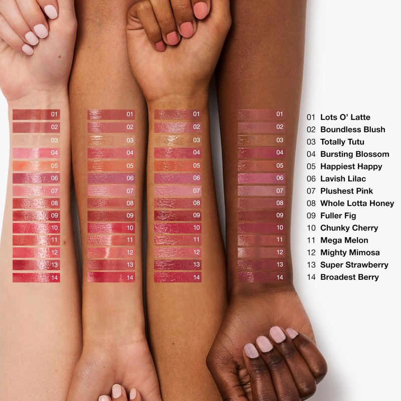 Clinique Chubby Stick Tinted Lip Colour Balm | With Shea Butter | Moisturizing + Hydrating | Natural-Looking Lip Tint, Boundless Blush