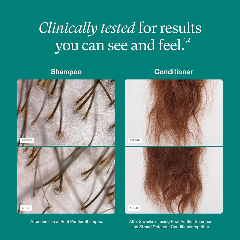 Nutrafol Shampoo - Cleanse & Hydrate Hair and Scalp | Boost Volume, Strength & Texture, Color Safe