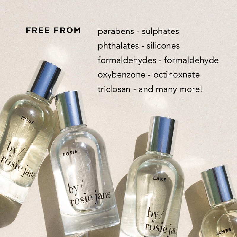 By Rosie Jane Eau De Parfum Spray (Dulce) - Clean Perfume for Women - Non-Toxic Body Mist with Notes of Creamy Vanilla, Brown Sugar & Warm Hinoki Wood - Paraben, Sulfate & Phthalate Free (50ml)