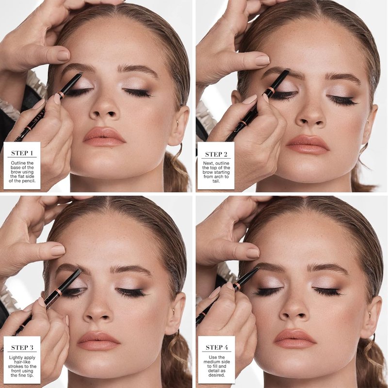 Anastasia Beverly Hills Brow Definer - Triangular Retractable Eyebrow Pencil with Spoolie | Multi-Functional Brow Tool