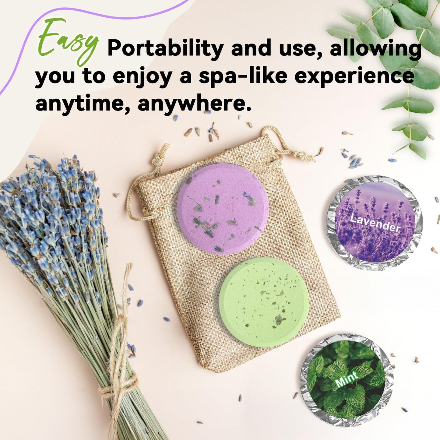 Relaso Shower Steamers Aromatherapy 8 Pack, Birthday Gifts for Women Men & Luxury Gift Box Packaging, Premium Shower Bombs with Natural Essential Oils, Home Spa Stress Relief, Relaxation Self Care
