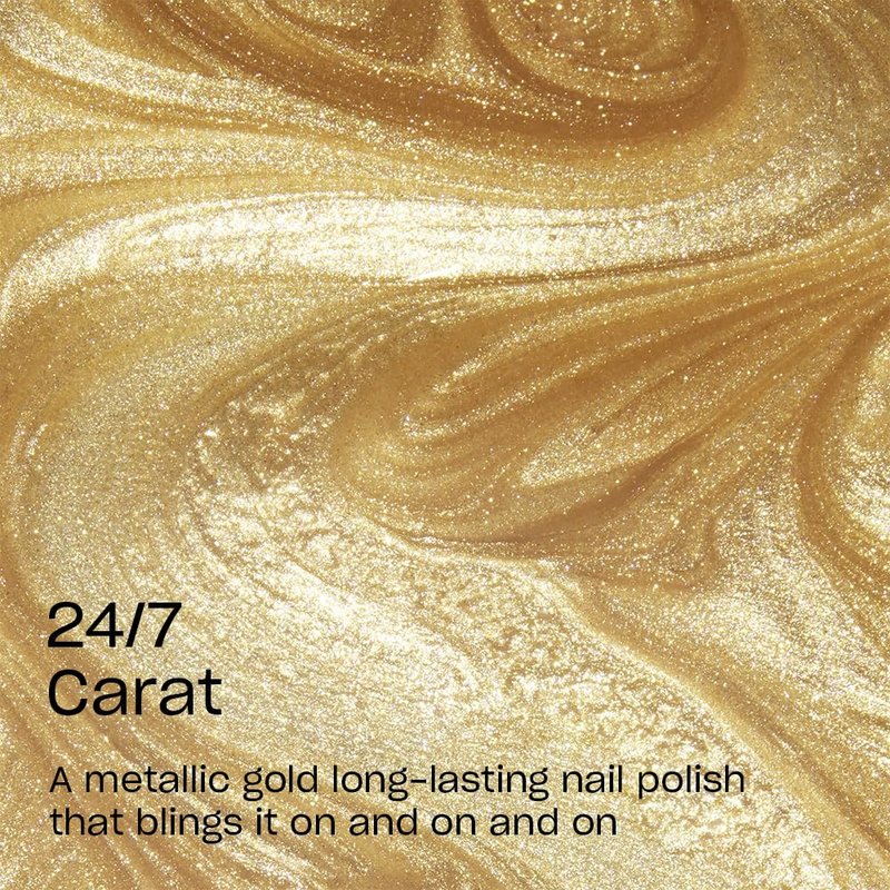 OPI Infinite Shine 24/7 Carat | Sheer Bright Yellow Metallic Long Wear Gel Like Nail Polish | Vegan, Long Lasting, Streak Free