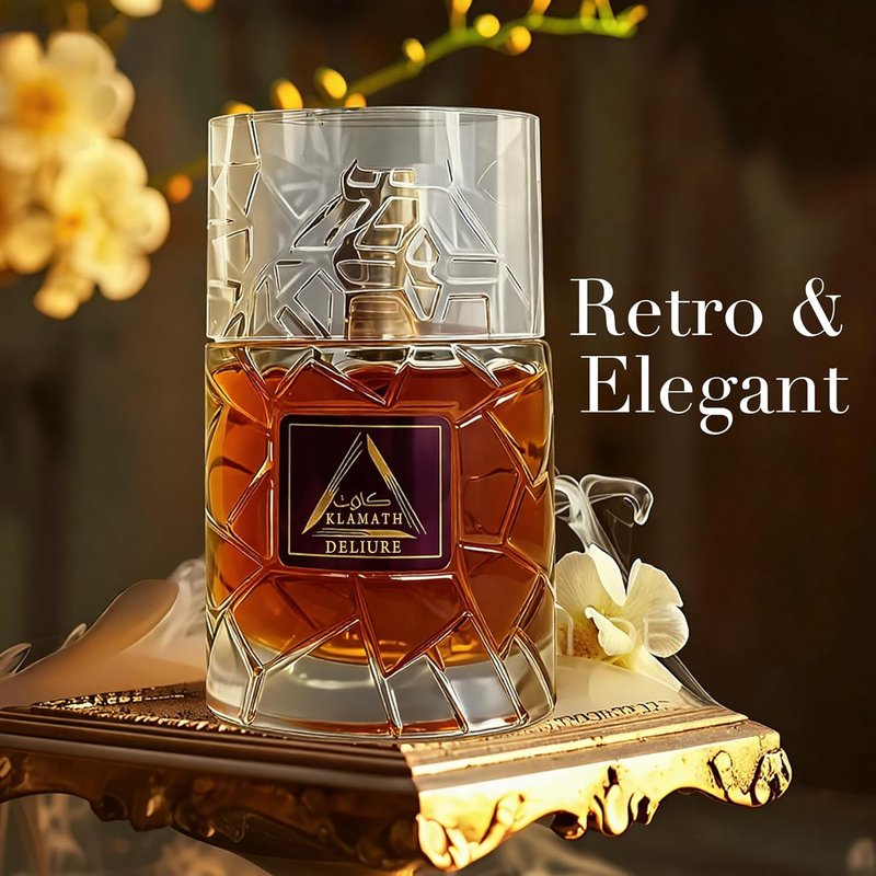 AFLUXE Long-Lasting Cologne for Men - Warm Spicy Vanilla & Amber Scent | 100ml Eau de Toilette Spray