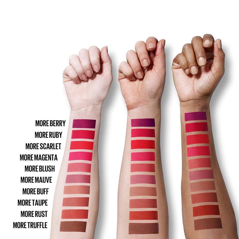 Maybelline Color Sensational Ultimatte Matte Lipstick - Intense Ruby Red, Non-Drying Formula, 1 Count
