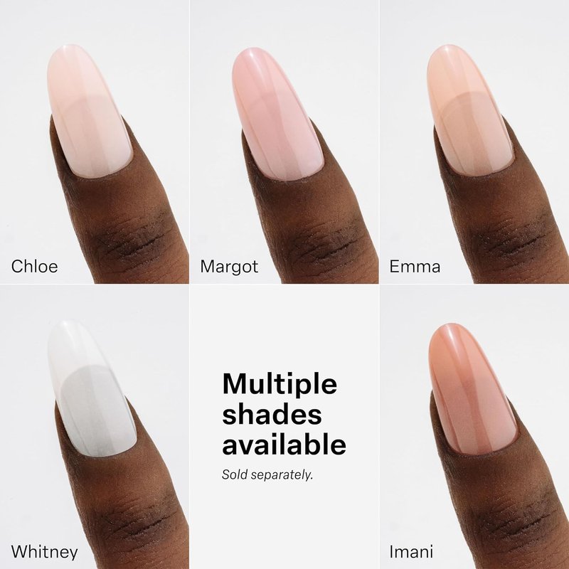 Neutrals Gel-X Nail Tips - Soft Gel Tips Box with 11 Sizes 00-9 | Natural Almond Short (150 Pcs)