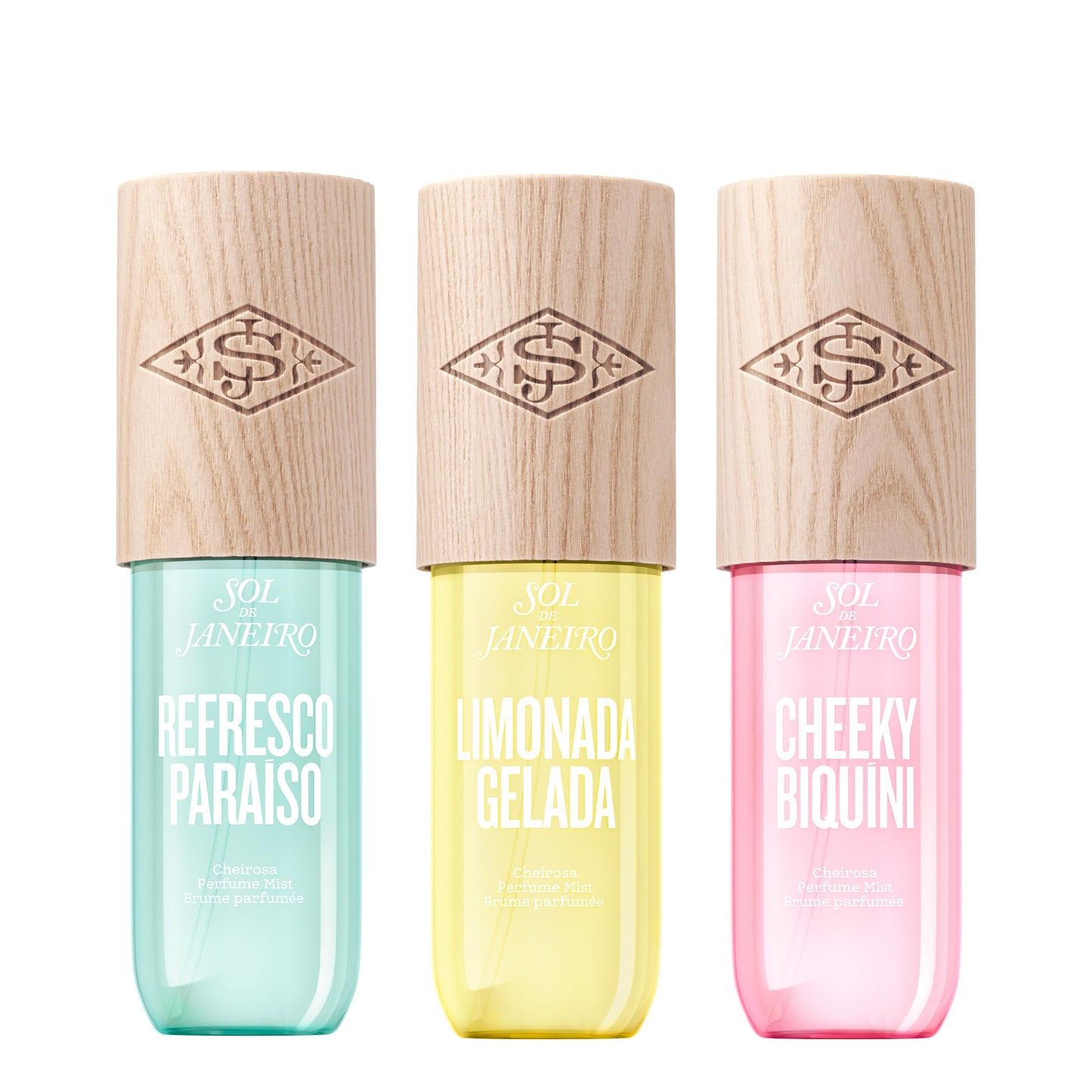 Sol de Janeiro Limited Edition Hair & Body Perfume Mist Trio - 90mL/3.0 fl oz.