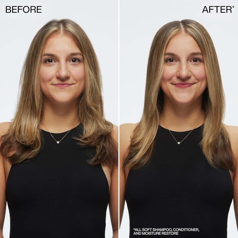 Redken All Soft Leave-In Treatment - Moisture Restore for Dry, Brittle Hair | Humidity & Frizz Protection