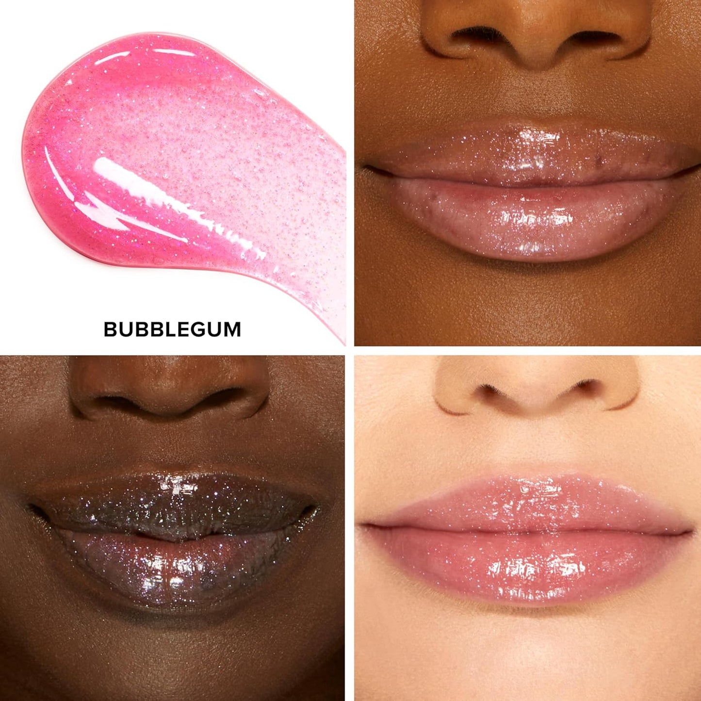 Too Faced Kissing Jelly Lip Oil Gloss - Hydrating Lip Oil & Gloss Hybrid for Moisture & Shine