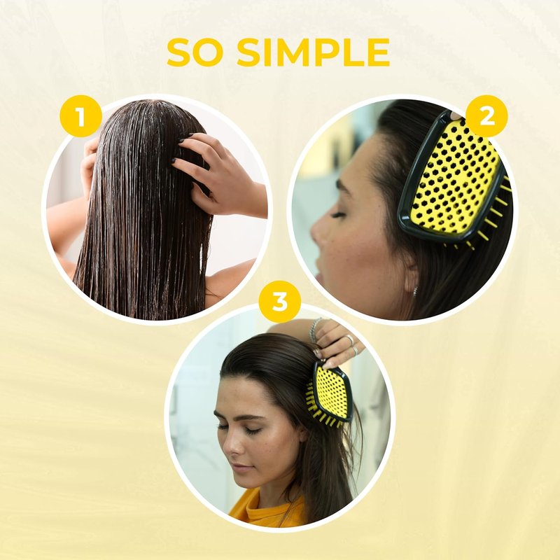 FHI Heat UNbrush Detangling Brush - Pain-Free Brushing for All Hair Types | Durable DuoFlex Bristles