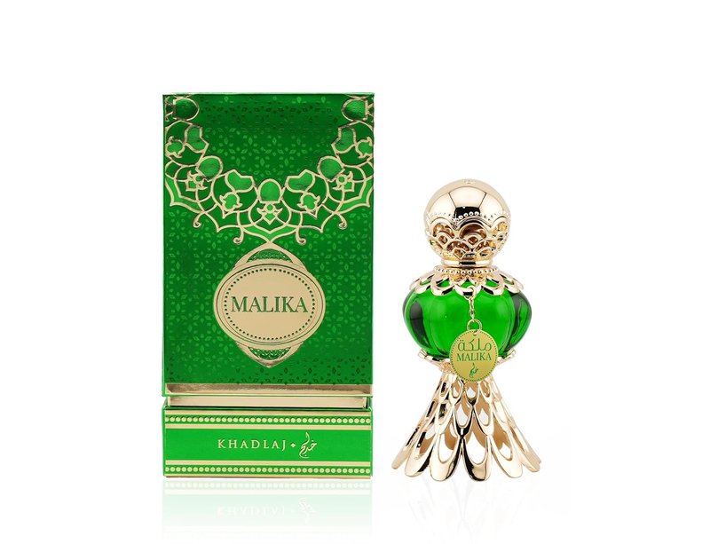 Malika Green Concentrated Perfume Oil for Women - 20 ml | Long-Lasting Fragrance