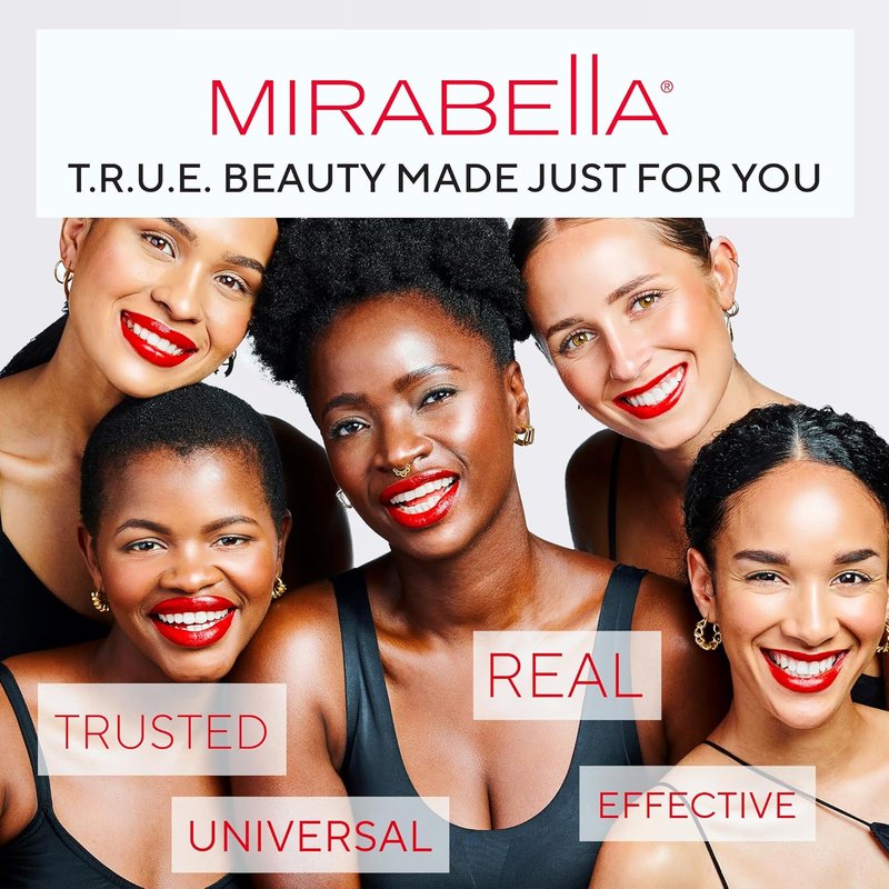 Mirabella Full-Coverage Moisturizing Lipstick - Richly Pigmented Hydrating Color | Rosy Rogue Shade