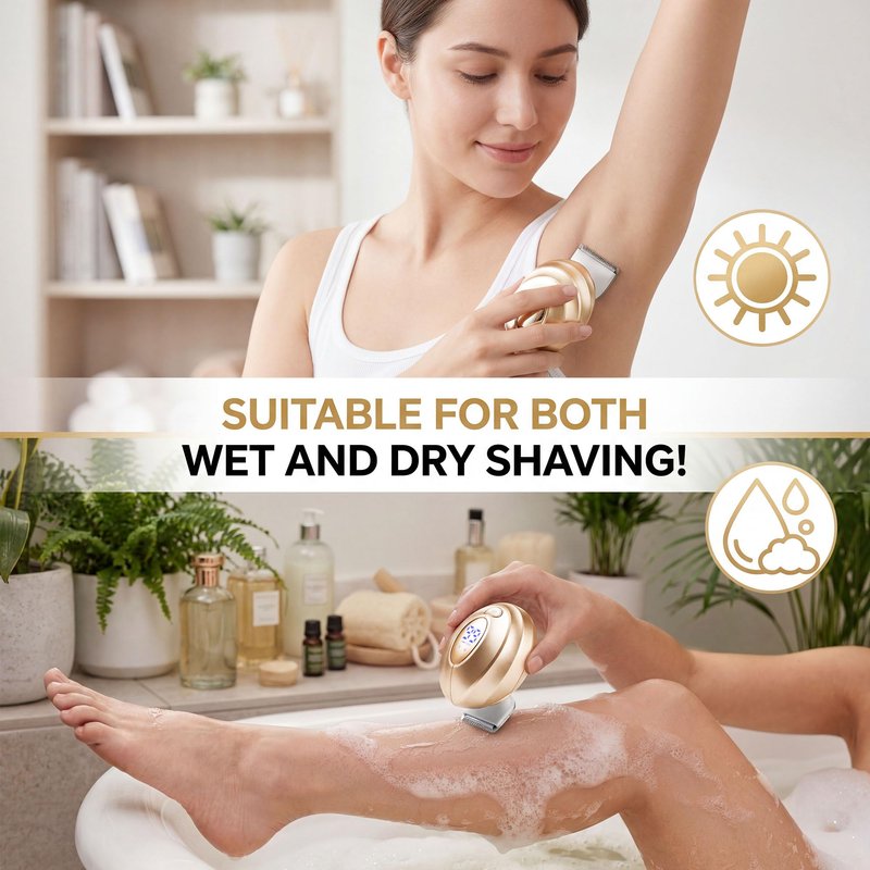 Electric Razors for Women, 5-in-1 Magnetic Electric Shaver for Women, 7D Womens Electric Razor, Wet Dry Bikini Trimmer, Rechargeable Full Body Hair Removal for Face Arms Legs Armpit Pubic Area