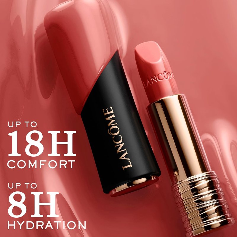 Lancôme L'Absolu Rouge Hydrating Lipstick | Smudge-Resistant, Luminous Finish, 18HR Comfort