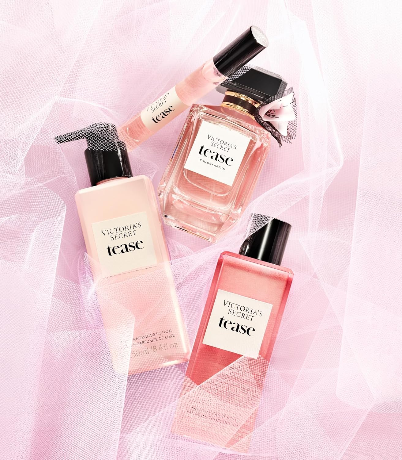 Tease Eau de Parfum by Victoria's Secret | White Gardenia, Anjou Pear & Black Vanilla - 1.7 oz Women's Fragrance