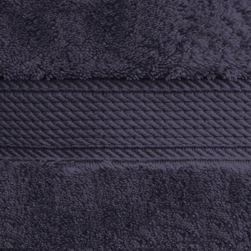 SUPERIOR Egyptian Cotton Plush & Absorbent, Hand Towel Set of 4, Navy Blue