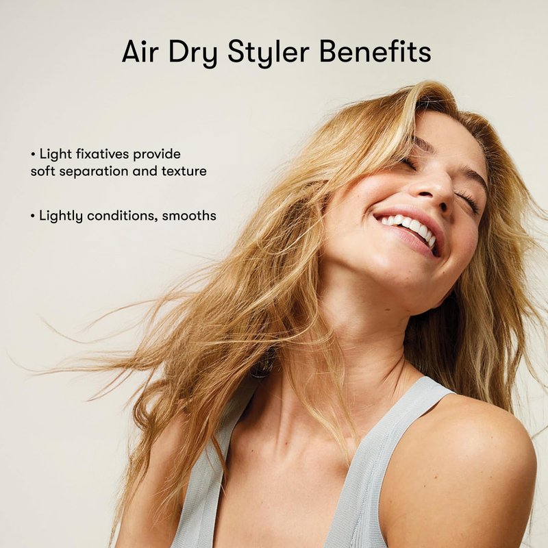 Odele Air Dry Styler, No-Heat Styling Gel to Smooth Frizz, Define and Condition Strands, for Straight, Wavy, and Curly Hair Types, 6 oz