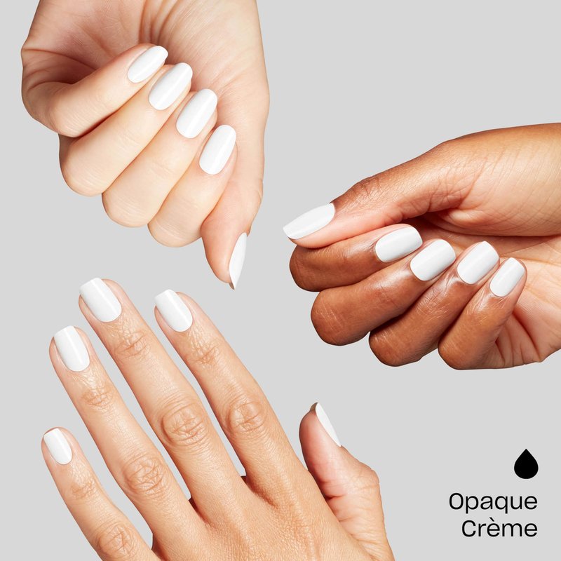 OPI RapiDry Love at Frost Sight | Opaque Bright Neutral White Crème Quick Dry Nail Polish | Vegan, Smudge Proof, Fast Drying | Snow Time to Waste | Holiday 2025