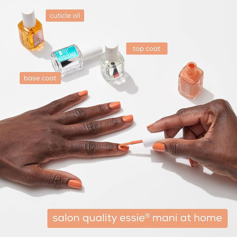 Essie Nail Polish - 8-Free Vegan Formula | Bright Pink Shade, Slumber Party On, 0.46 fl oz