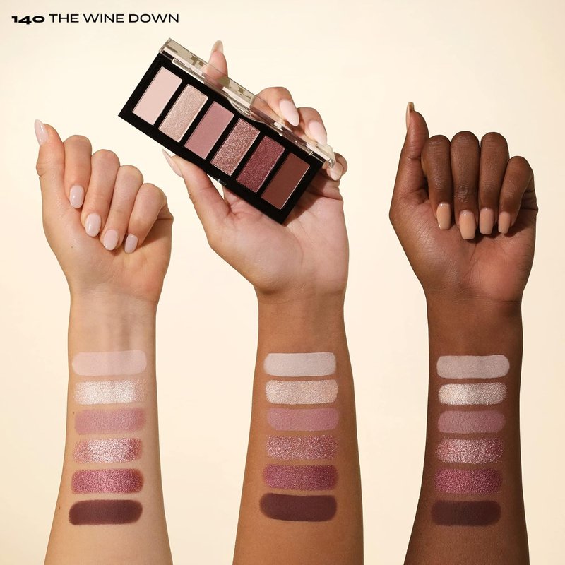 Milani Gilded Mini Eyeshadow Palette - 6 Matte & Shimmer Shades | The Wine Down
