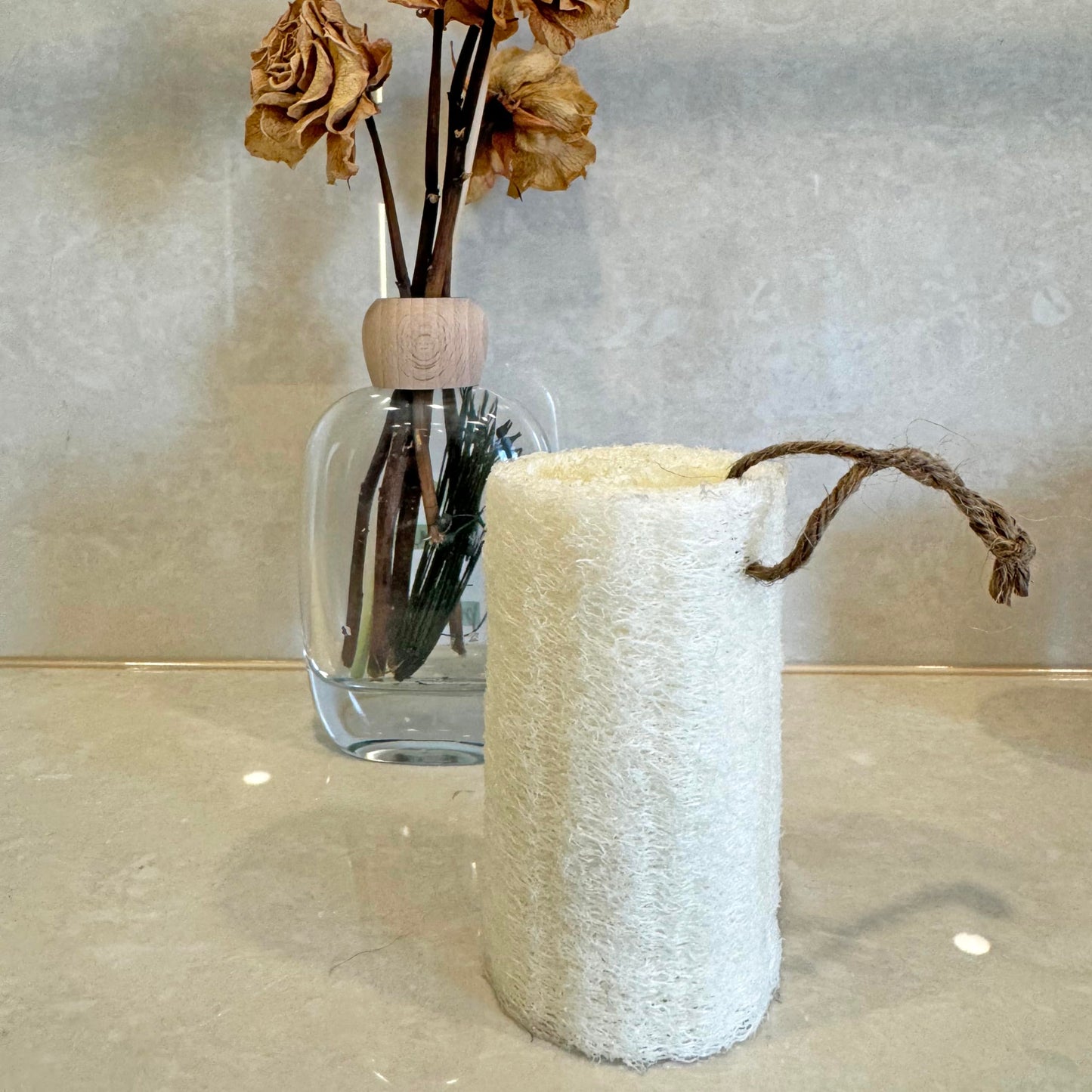 4" Natural Loofah Exfoliating Body Sponge Scrubber for Skin Care in Bath Spa Shower Pack of 24
