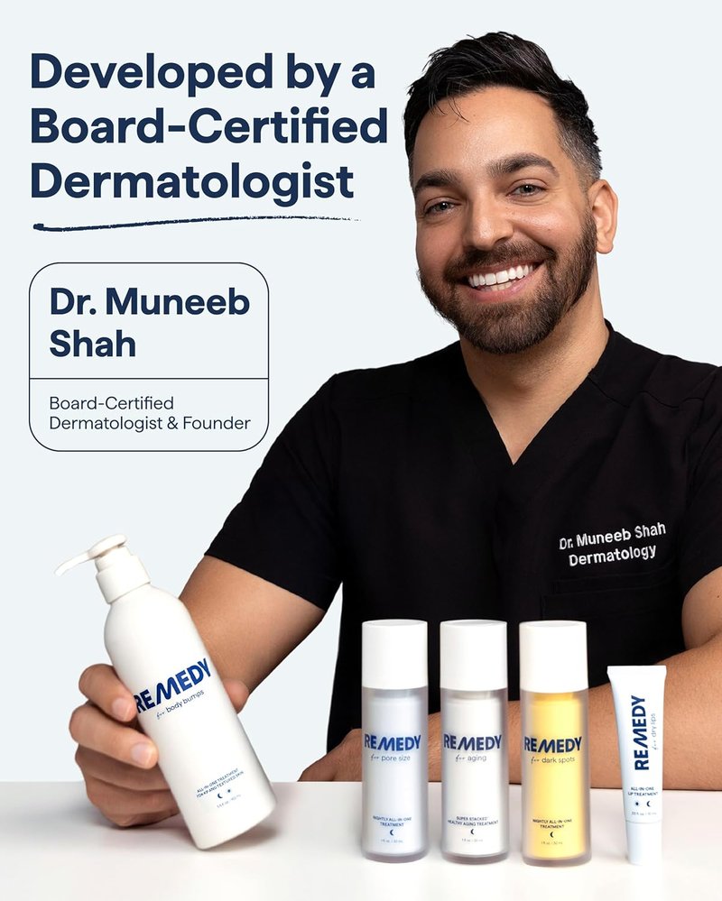 Remedy for Rich Cream Cleansing | Cream-to-Foam Face Wash with Ceramides, Glycerin and Panthenol | Hydrating Cleanser for Normal to Dry Skin | By Dermatologist Dr. Shah, 12 fl. Oz