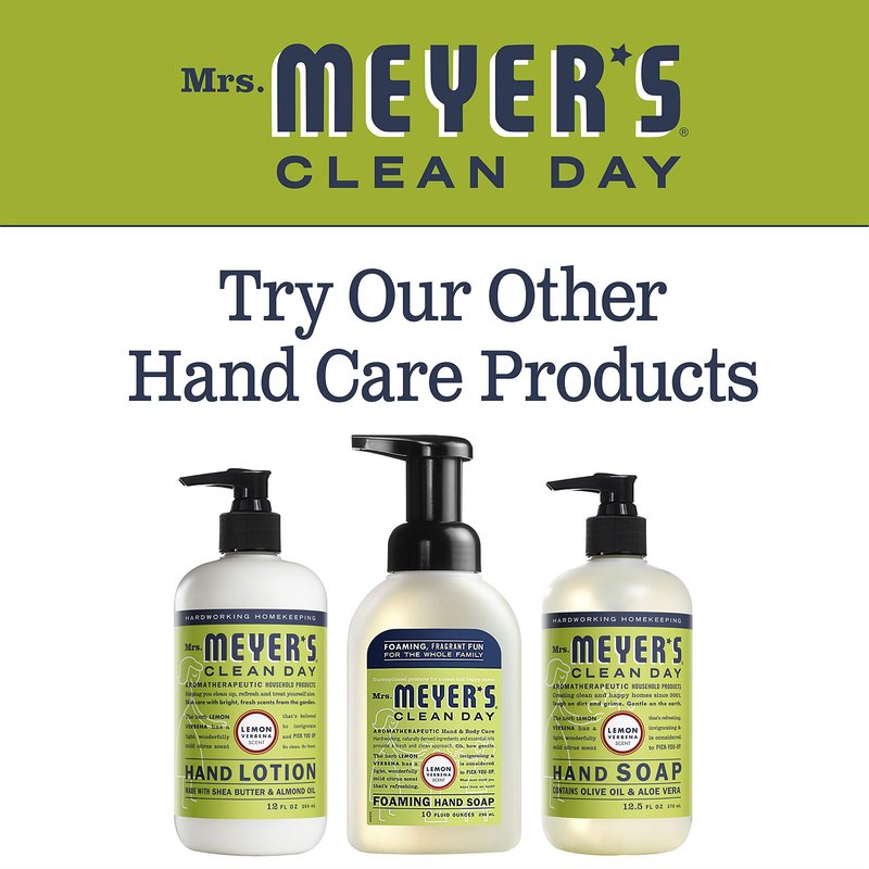 MRS. MEYER'S CLEAN DAY Liquid Hand Soap Refill, Lemon Verbena, 33 Fluid Ounce