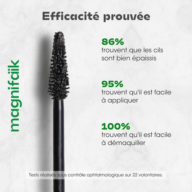 Magnifaik Oh La Lash! Mascara - Volume & Length for All Skin Tones - Vegan Formula - 0.3 oz