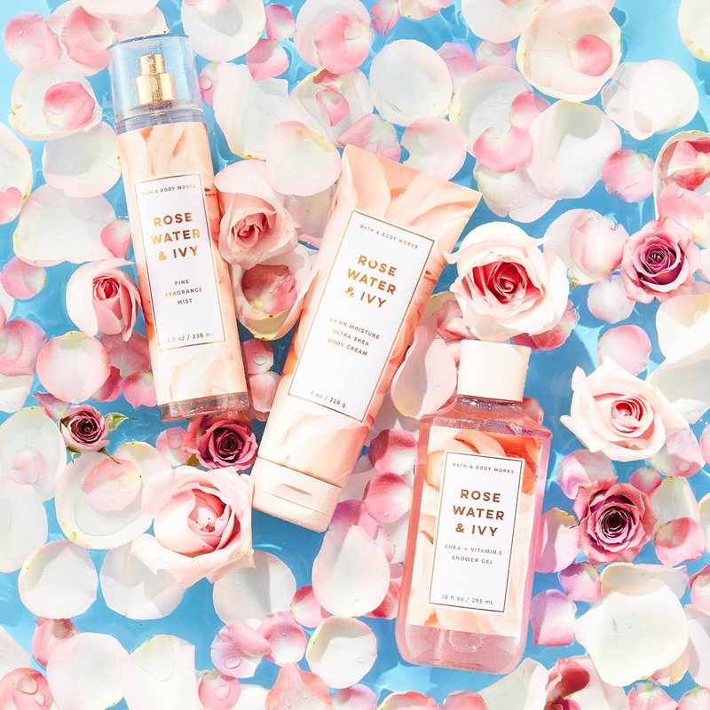Bath & Body Works Gentle Foaming Hand Soap - Rose Water & Ivy | Pack of 2 for Luxurious Cleanliness