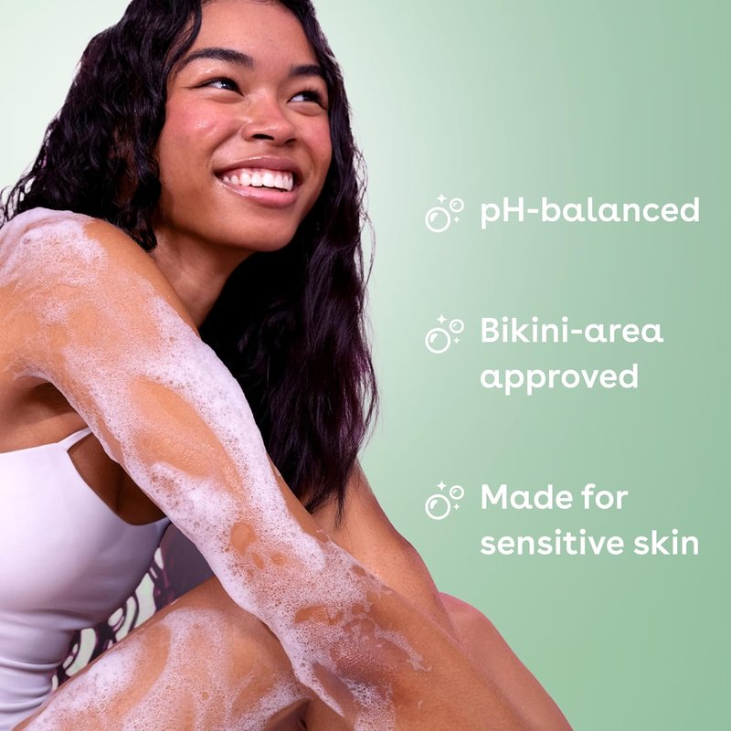 Cashmere Body Wash - Crème de Pistachio, Moisturizing Gel Formula with Shea Butter & Vitamin E | 16 fl oz