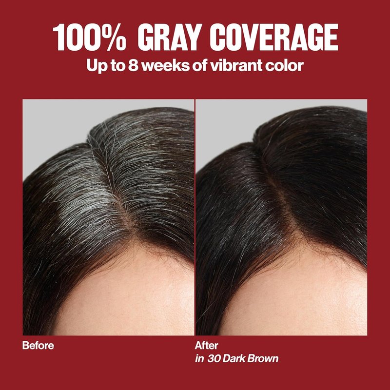 Revlon ColorSilk Permanent Hair Color - 100% Gray Coverage, Ammonia-Free, Vegan Keratin | Black, Pack of 3