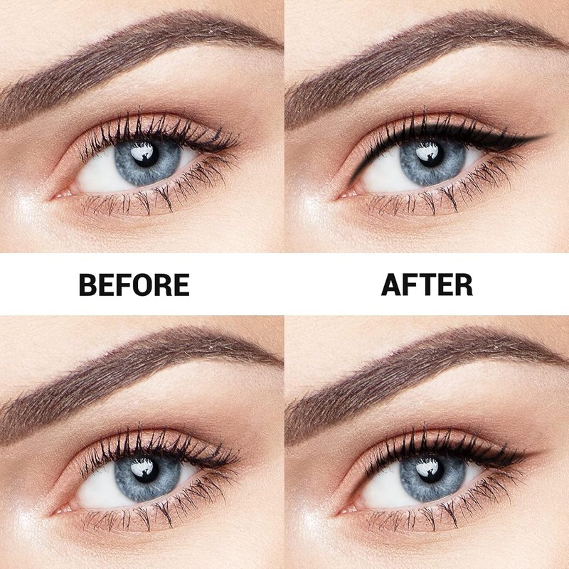 Music Flower Gel Eyeliner - Waterproof, Long-Lasting, Smudge-Proof | Black & Brown, 3g, Pack of 2