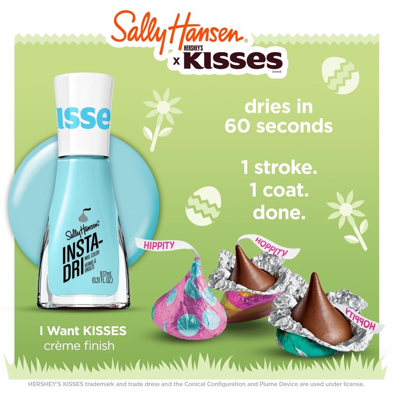 Sally Hansen Insta-Dri x Hershey's Kisses - I Want Kisses, 0.3oz