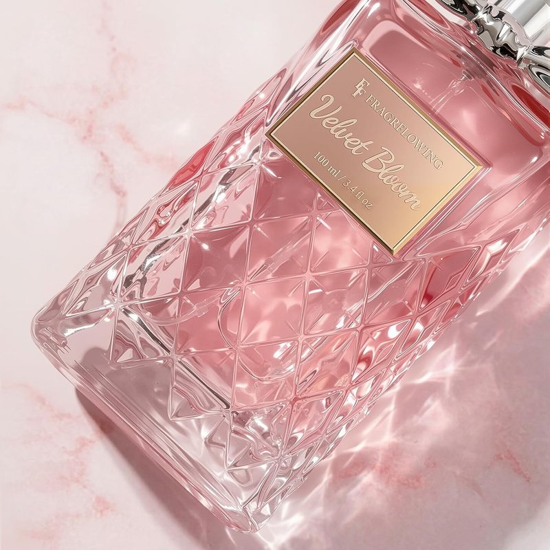 Alcohol-Free Floral Perfume for Women - Long Lasting Rose, Jasmine & Peony Scent | 100ml / 3.4 fl oz Gift for Moms