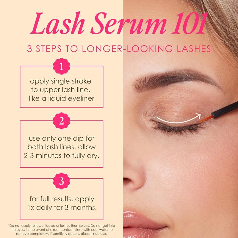 Grande Cosmetics Lash & Brow Care System - Multi-Step Enhancer for Longer, Fuller Lashes & Brows