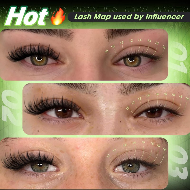 Lash Clusters with Spikes Manga Eyelash Clusters Fluffy Cluster Eyelash Extensions Spiky10-18MM D-curly Wispy Cluster Lashes Volume Eye Lash Clusters Soft Individuals Lashes by Newcally