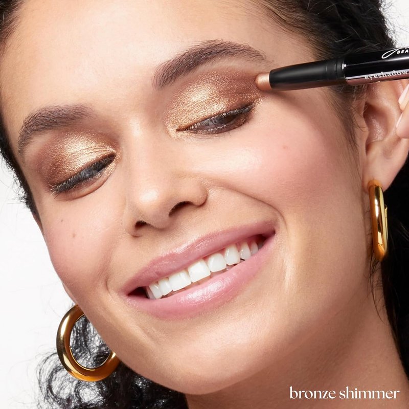 Julep Eyeshadow Stick - Cream-to-Powder Waterproof Bronze Shimmer | Long-Lasting, Buildable, Crease-Proof