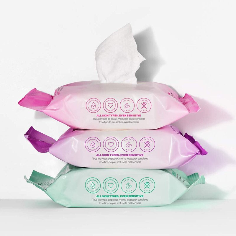 Almay Micellar Makeup Remover Cleansing Towelettes, Hypoallergenic, Fragrance-Free, 25 count
