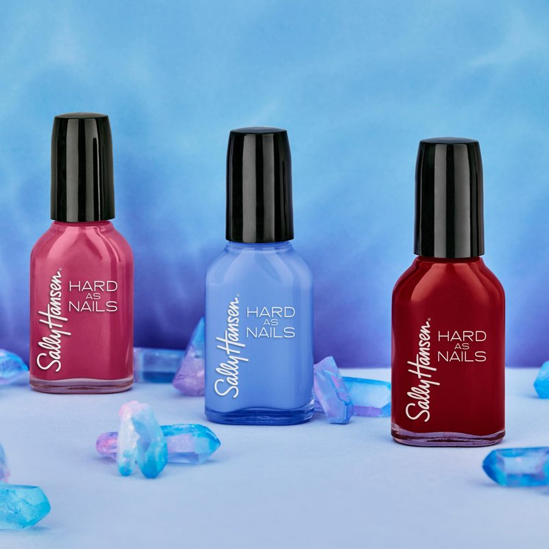Sally Hansen Hard as Nails, Heart of Stone, Long Lasting, Chip Resistant, Opaque, Shiny Pink Nail Polish