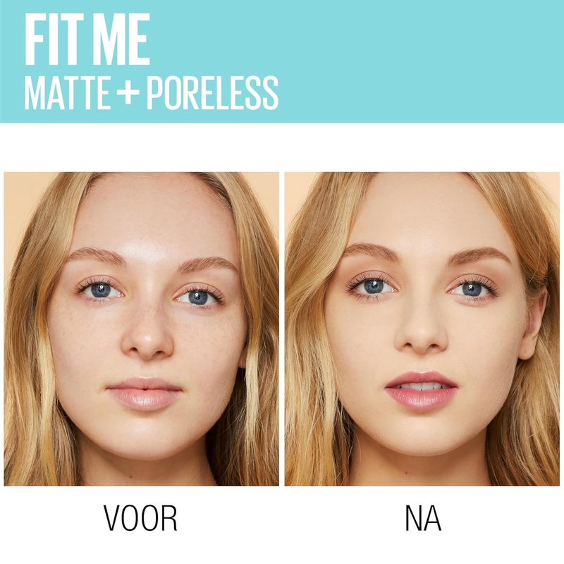 Maybelline Fit Me Matte & Poreless Foundation - 102 Fair Ivory | 30ml, Lightweight Coverage