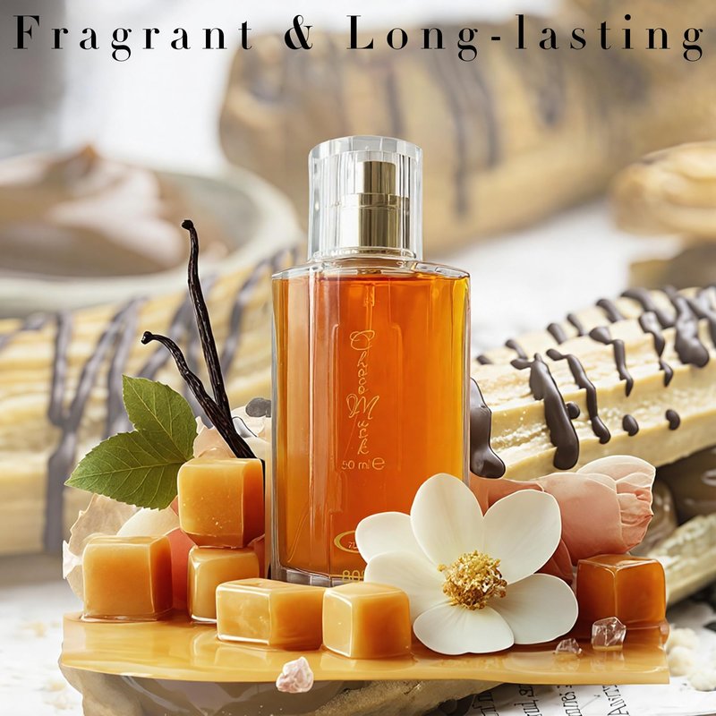 AFLUXE Choco Musk Men’s Cologne-Rich Chocolate & Musk Eau De Toilette,Long-Lasting Scent Perfume for Men Elegant Bottle 1.65 Fl Oz Fragrance for Refined Occasions