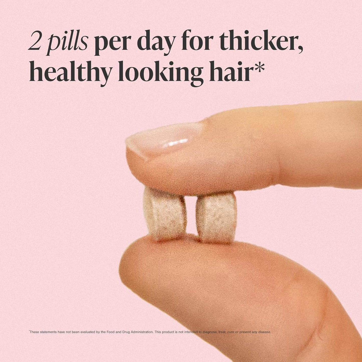 Viviscal Hair Growth Supplements for Women - Thicker, Fuller Hair Support with Biotin & Marine Collagen | 180 Tablets, 90-Day Supply