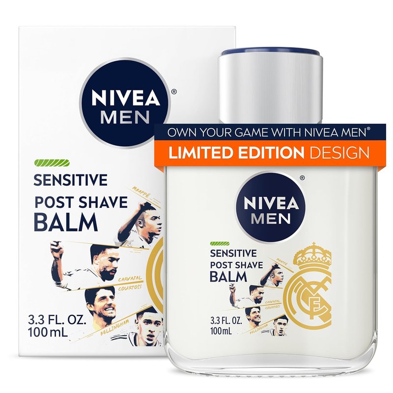NIVEA MEN Sensitive Post Shave Balm - Alcohol-Free with VitaminPro Complex | 3.3 Fl Oz Bottle