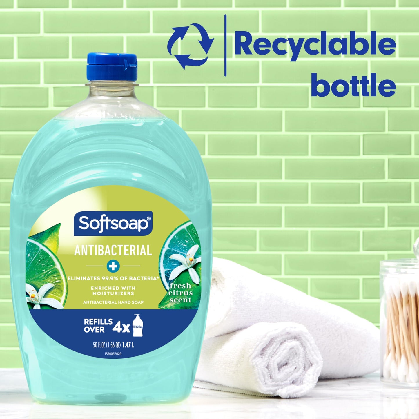 Softsoap ANTIBACTERIAL FRESH CITRUS 50OZ