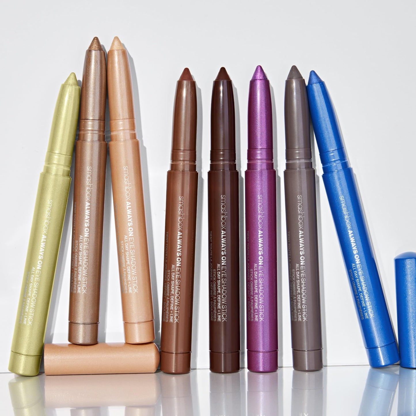Smashbox Always on Eyeshadow Stick | Eye Shadow Stick with Precision Tip that Shapes, Defines & Lines Eyes for Bold Looks with Creamy Color | Stone Fox