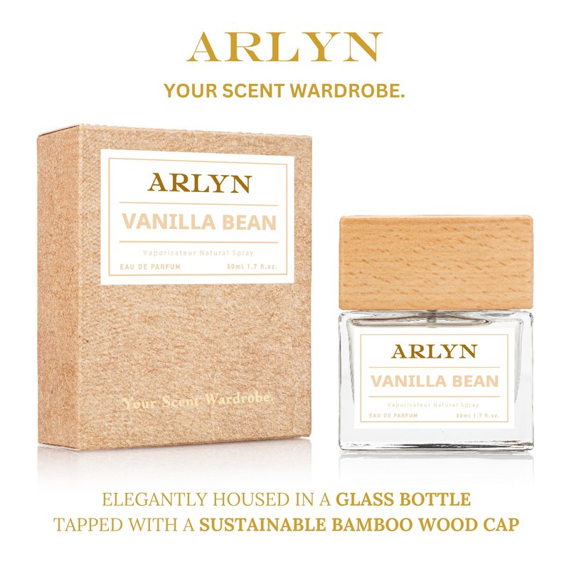 ARLYN Vanilla Bean Eau De Parfum Inspired by Y.s.L Bla.ck Op.iu.m, Long-Lasting Perfume for Women, Vegan & Eco-Conscious with Clean Ingredients, Coffee, Vanilla, Jasmine, Orange - 50ml / 1.7 oz