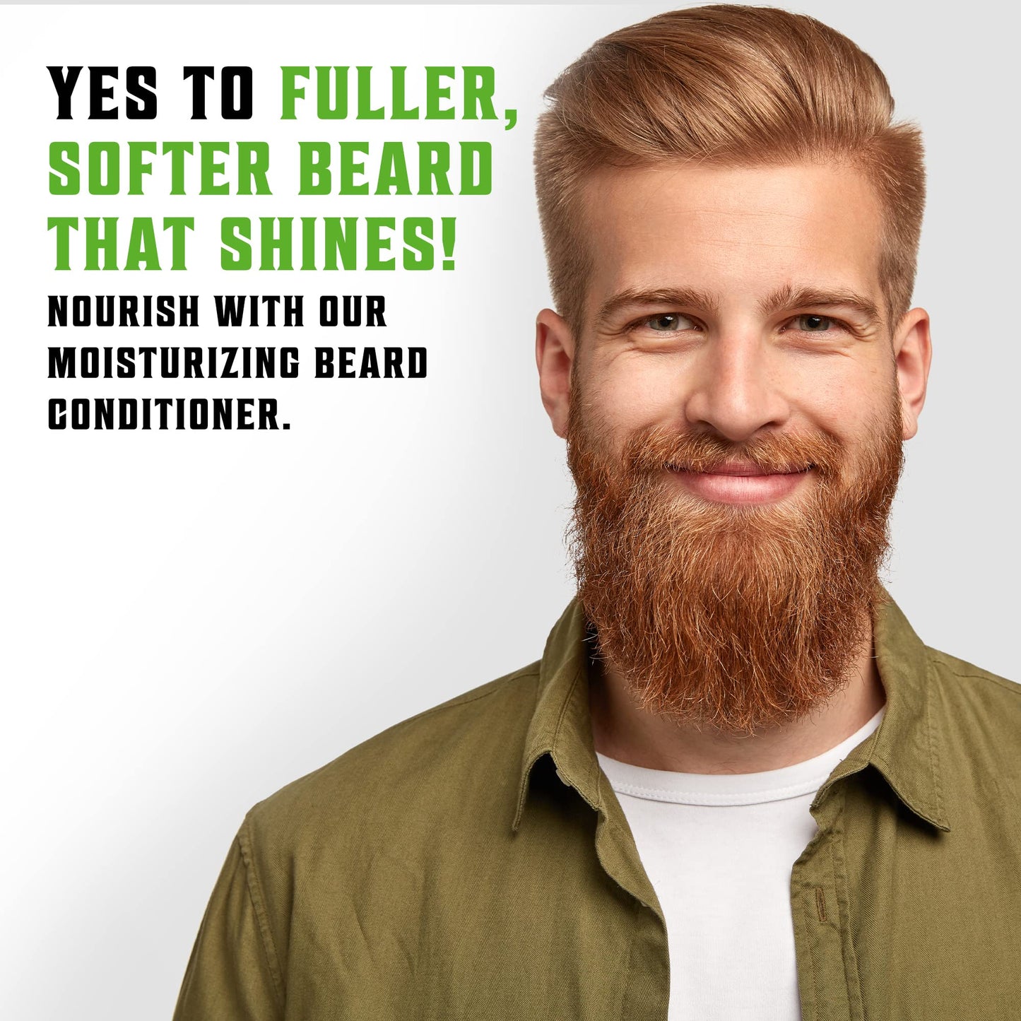 Viking Revolution Beard Care Set with Argan & Jojoba Oils - Softens, Smooths & Nourishes Facial Hair Growth - Peppermint and Eucalyptus Scented Wash & Conditioner (5 oz)