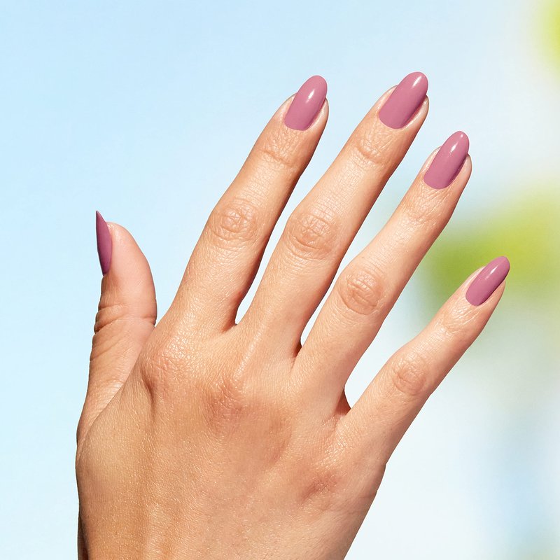 OPI Nature Strong Knowledge is Flower | Opaque Soft Pink Crème Natural Origin Nail Polish | Plant Based, Vegan, Cruelty Free