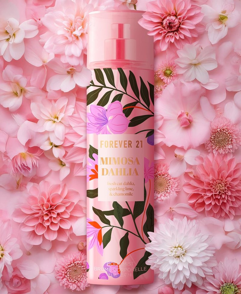 Forever 21 Mimosa Dahlia Body Spray - Refreshing Fragrance, 8 Fl. Oz.